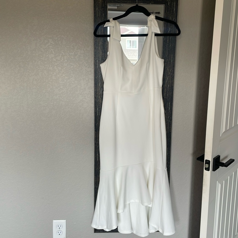 White dress